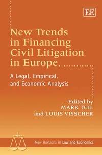 bokomslag New Trends in Financing Civil Litigation in Europe