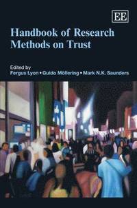 bokomslag Handbook of Research Methods on Trust