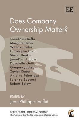 Does Company Ownership Matter? 1