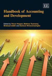bokomslag Handbook of Accounting and Development