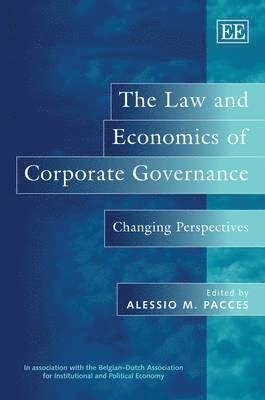 Alessio M. Pacces - Law and Economics of Corporate Governance, Inbunden