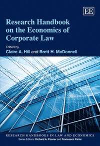 bokomslag Research Handbook on the Economics of Corporate Law