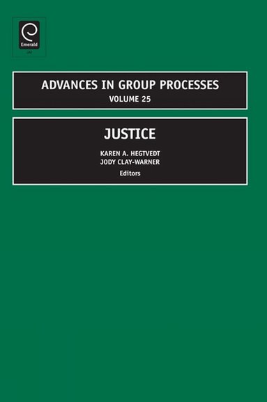 Karen A. Hegtvedt, Jody Clay-Warner - Justice, Inbunden
