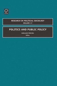 bokomslag Politics and Public Policy