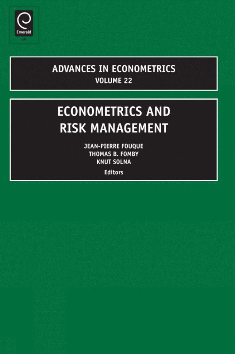 Econometrics and Risk Management