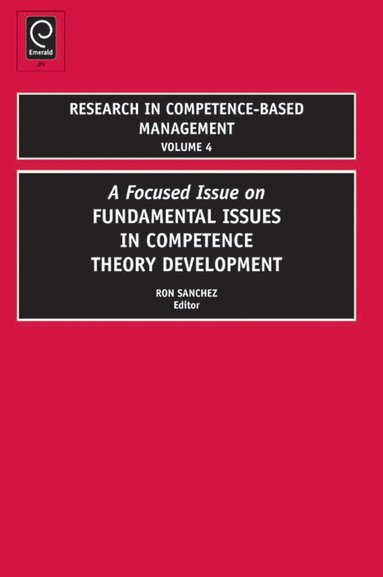 Ron Sanchez - Research in Competence-Based Management, Inbunden