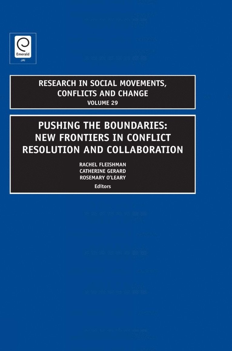 Rosemary O'Leary, Rachel Fleishman, Catherine Gerard - Pushing the Boundaries, Inbunden