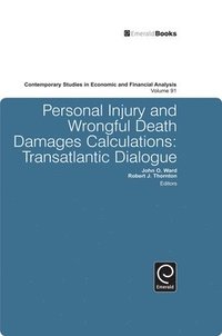 bokomslag Personal Injury and Wrongful Death Damages Calculations
