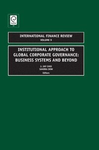 bokomslag Institutional Approach to Global Corporate Governance