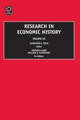 bokomslag Research in Economic History