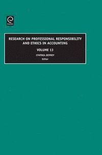 bokomslag Research on Professional Responsibility and Ethics in Accounting