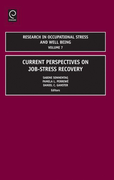 bokomslag Research in Occupational Stress and Well being