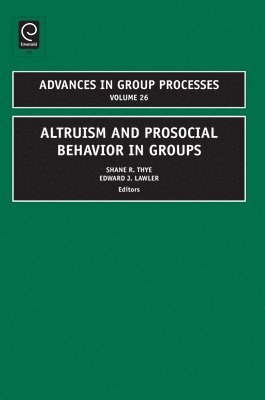 bokomslag Altruism and Prosocial Behavior in Groups