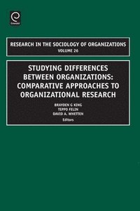 bokomslag Studying Differences Between Organizations
