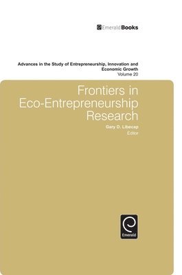 Frontiers in Eco Entrepreneurship Research 1