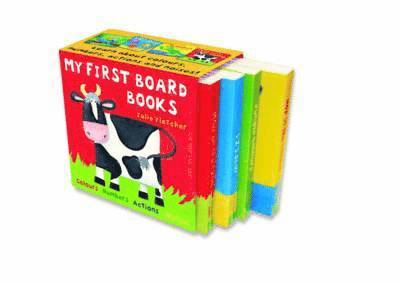 My First Board Books: &quot;Jungle Colours&quot;, &quot;1 2 3 Sea&quot;, &quot;Hop in the Garden&quot;, &quot;Moo on the Farm&quot; 1