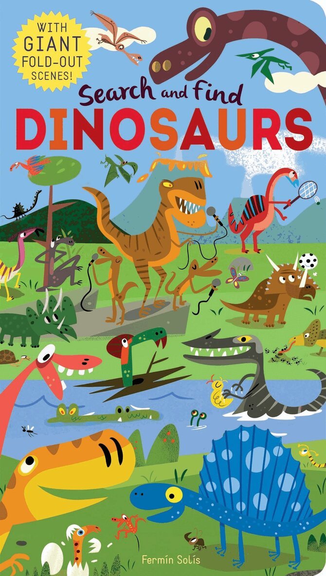 Search and Find Dinosaurs