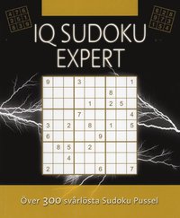 bokomslag IQ Sudoku expert : över 300 svårlösta sudoku pussel