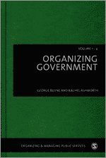 George Boyne, Rachel Ashworth - Organizing Government, Inbunden