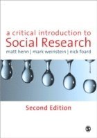 bokomslag A Critical Introduction to Social Research