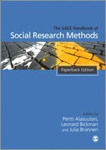 The SAGE Handbook of Social Research Methods 1