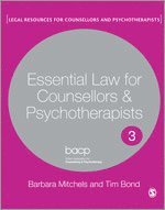 Essential Law for Counsellors and Psychotherapists 1