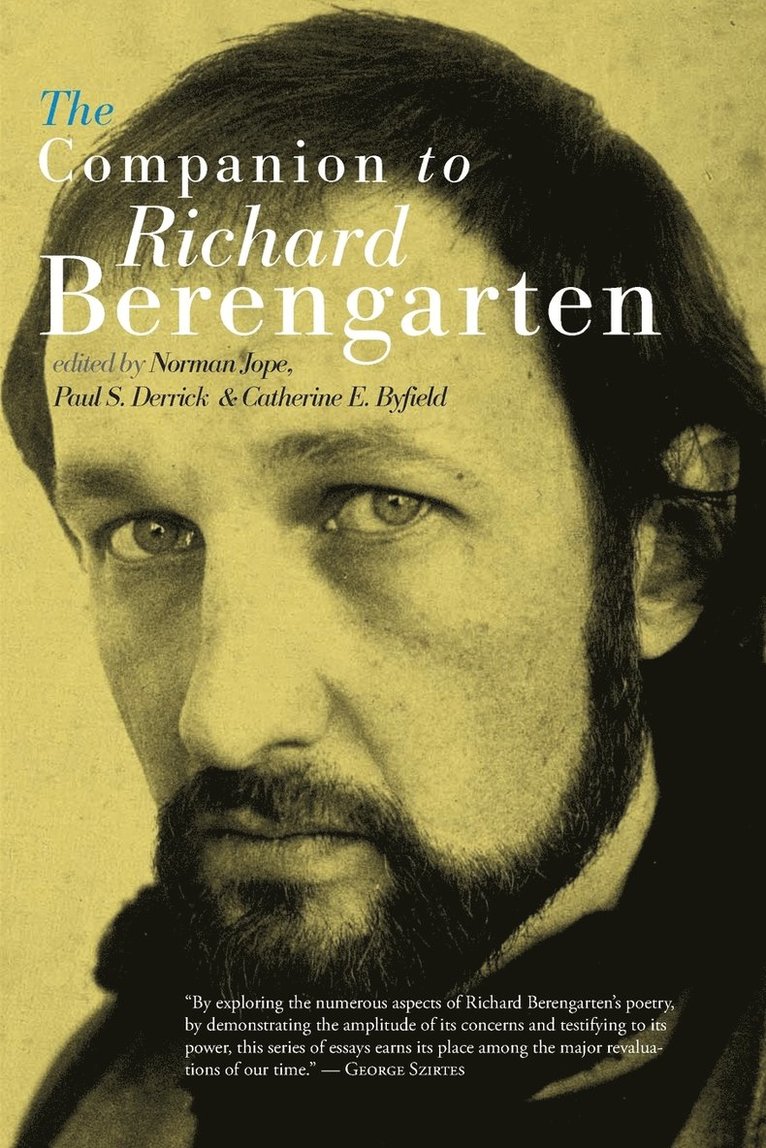 Norman Jope, Paul Scott Derrick, Catherine E. Byfield, Paul S. Derrick - Companion to Richard Berengarten, Häftad