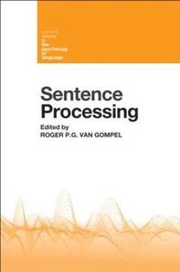 bokomslag Sentence Processing