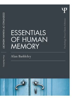Alan Baddeley - Essentials of Human Memory (Classic Edition), Häftad