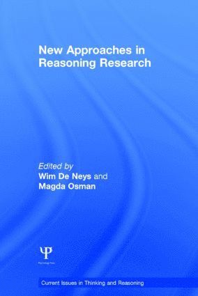 bokomslag New Approaches in Reasoning Research