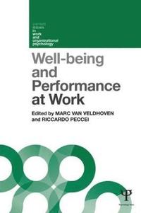 bokomslag Well-being and Performance at Work