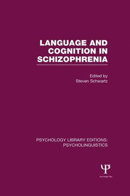 Psychology Library Editions: Psycholinguistics 1