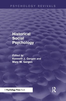 bokomslag Historical Social Psychology