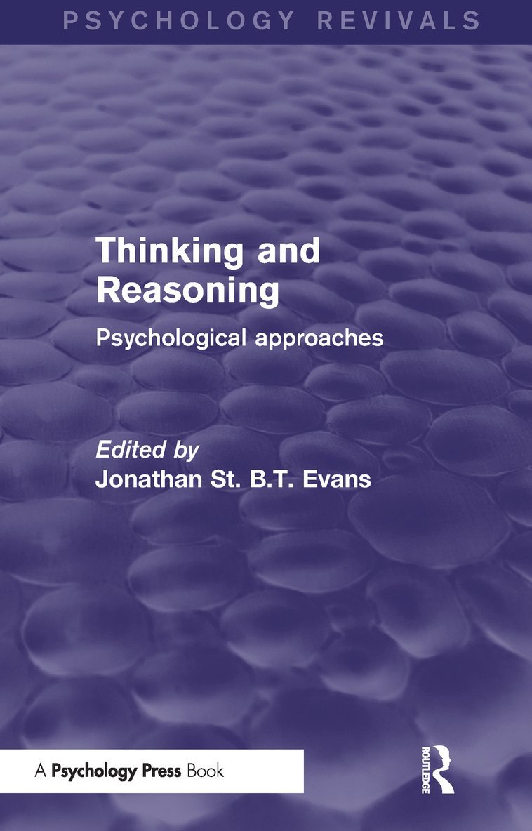 Thinking and Reasoning (Psychology Revivals)