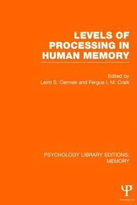 bokomslag Levels of Processing in Human Memory (PLE: Memory)