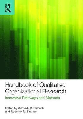 bokomslag Handbook of Qualitative Organizational Research