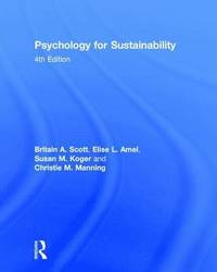 bokomslag Psychology for Sustainability