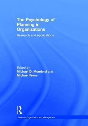 Michael D. Mumford, Michael Frese - Psychology of Planning in Organizations, Inbunden