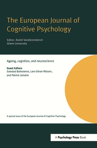 Soledad Ballesteros, Lars Goran-Nilsson, Patrick Lemaire - Ageing, Cognition, and Neuroscience, Inbunden