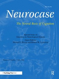 bokomslag Emotions in Neurological Disease