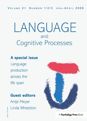 bokomslag Language Production Across the Life Span