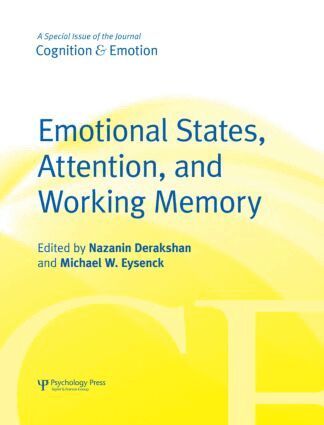 Nazanin Derakhshan, Michael Eysenck - Emotional States, Attention, and Working Memory, Inbunden