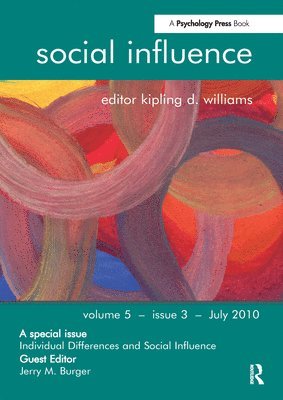 Individual Differences and Social Influence 1