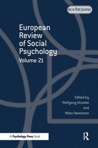 bokomslag European Review of Social Psychology: Volume 21