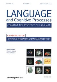bokomslag Biological Foundations of Language Production