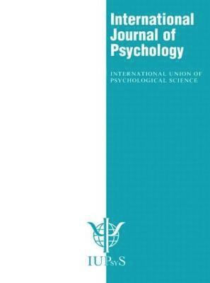 XXX International Congress of Psychology: Abstracts 1