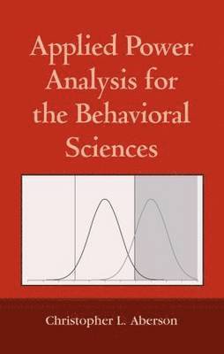 bokomslag Applied Power Analysis for the Behavioral Sciences