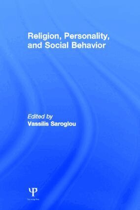 Vassilis Saroglou - Religion, Personality, and Social Behavior, Inbunden