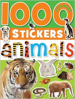 bokomslag 1000 Stickers: Animals