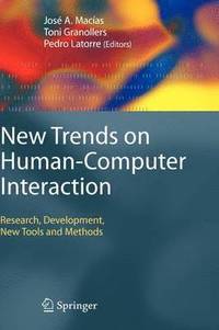 bokomslag New Trends on Human-Computer Interaction
